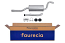 FAURECIA 366 031-211 Rear Muffler - Easy2Fit® Kit - for e.g. VAUXHALL AGILA (A)
