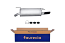 FAURECIA 366 031-331 Rear Muffler - Easy2Fit® Kit - for e.g. VAUXHALL OMEGA (B)