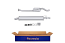 FAURECIA 366 031-611 Rear Muffler - Easy2Fit® Kit - for e.g. LANCIA DEDRA SW