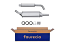 FAURECIA 366 031-761 Rear Muffler - Easy2Fit® Kit - for e.g. PEUGEOT 504