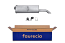 FAURECIA 366 032-171 Rear Muffler - Easy2Fit® Kit - for e.g. PEUGEOT 308 SW I