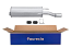 FAURECIA 366 032-591 Rear Muffler - Easy2Fit® Kit - for e.g. PEUGEOT 306