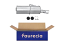 FAURECIA 366 032-621 Rear Muffler - Easy2Fit® Kit - for e.g. PEUGEOT 406