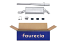 FAURECIA 366 033-341 Rear Muffler - Easy2Fit® Kit - for e.g. MERCEDES-BENZ CLK (C209)