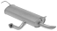 FAURECIA 366 033-521 Rear Muffler - Easy2Fit® Kit - for e.g. NISSAN QASHQAI II