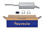 FAURECIA 366 034-051 Rear Muffler - Easy2Fit® Kit - for e.g. DACIA LOGAN