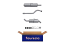 FAURECIA 366 034-161 Rear Muffler - Easy2Fit® Kit - for e.g. RENAULT ESPACE III