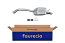 FAURECIA 366 034-231 Rear Muffler - Easy2Fit® Kit - for e.g. RENAULT SAFRANE I