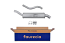 FAURECIA 366 034-321 Rear Muffler - Easy2Fit® Kit - for e.g. RENAULT GRAND SCÉNIC III