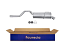 FAURECIA 366 034-581 Rear Muffler - Easy2Fit® Kit - for e.g. RENAULT ESPACE III