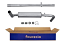 FAURECIA 366 035-151 Rear Muffler - Easy2Fit® Kit - for e.g. SEAT IBIZA I