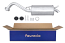 FAURECIA 366 035-711 Rear Muffler - Easy2Fit® Kit - for e.g. TOYOTA COROLLA Verso