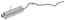 FAURECIA 366 035-821 Rear Muffler - Easy2Fit® Kit - for e.g. TOYOTA HIACE III