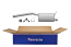FAURECIA 366 036-691 Rear Muffler - Easy2Fit® Kit - for e.g. VW CADDY III