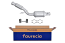 FAURECIA 366 052-551 Catalytic Converter - Easy2Fit® Kit - for e.g. PEUGEOT 206 SW