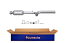 FAURECIA 366 053-751 Catalytic Converter - Easy2Fit® Kit - for e.g. RENAULT ESPACE II