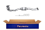 FAURECIA 366 054-421 Catalytic Converter - Easy2Fit® Kit - for e.g. TOYOTA AVENSIS