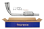 FAURECIA 366 054-461 Catalytic Converter - Easy2Fit® Kit - for e.g. VW POLO Coupe (86C, 80)