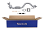FAURECIA 366 054-781 Catalytic Converter - Easy2Fit® Kit - for e.g. SKODA OCTAVIA II Combi (1Z5)