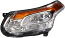 HELLA 009 767-031 Halogen/FF-Headlight - left - for e.g. Citroën C3 Picasso (SH_)