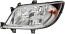 HELLA 246 047-041 Halogen-Headlight - right - for e.g. Mercedes-Benz Sprinter 3-T Chassis (903)
