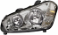 HELLA 009 587-641 FF/Halogen-Headlight - right - for e.g. Ford C-Max (DM2)