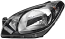 HELLA 010 672-031 Halogen-Headlight - left - for e.g. Skoda Citigo