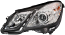 HELLA 010 800-041 DE/Halogen-Headlight - right - for e.g. Mercedes-Benz E-Class (W212)