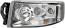 HELLA 011 899-391 Halogen-Headlight - left - for e.g. Renault Trucks Premium II Route