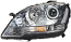 HELLA 263 064-031 FF/DE/Halogen-Headlight - left - for e.g. Mercedes-Benz M-Class (W164)