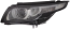 HELLA 354 806-111 Halogen-Headlight - left - for e.g. Range Rover Evoque (L538)