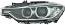 HELLA 354 983-241 LED/Bi-Xenon-Headlight - right - for e.g. BMW 3 (F30, F80)