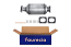 FAURECIA 366 080-141 Diesel particulate filter - Easy2Fit® Kit - for e.g. BMW 5 (E60)