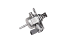 HELLA 358 312-341 High Pressure Pump - 12V - 2-pin connector - Bolted - Electric