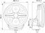 HELLA VALUEFIT 357 199-001 LED-Spotlight - Blade Chrome 9" - 12/24V - White