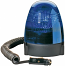 HELLA 007 337-121 Halogen-Rotating Beacon - KL Rotafix - 12V - Blue