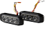 HELLA 014 563-601 LED-Strobe-type Beacon - BST-Slim - 12/24V - Red