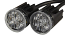 HELLA 014 564-011 LED-Strobe-type Beacon - BST-Round - 12/24V - Blue/yellow