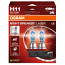 H11 OSRAM Night Breaker Laser 150% Next Generation 12V 55W (Pair)-Open Packaging