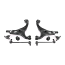 ACKOJA HYUNDAI Control/Trailing Arm Kit, wheel suspensi A52-1300