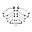 VAICO VW Control/Trailing Arm Kit, wheel suspensi V10-3952