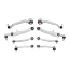 VAICO VW Control/Trailing Arm Kit, wheel suspensi V10-4337