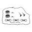 VAICO BMW Repair Kit, camshaft adjustment V20-3674
