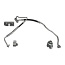 VEMO FORD High-/Low Pressure Line, air conditionin V25-20-0011
