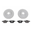 VAICO FORD Brake Kit, disc brake V25-2189