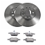 VAICO OPEL Brake Kit, disc brake V40-2130