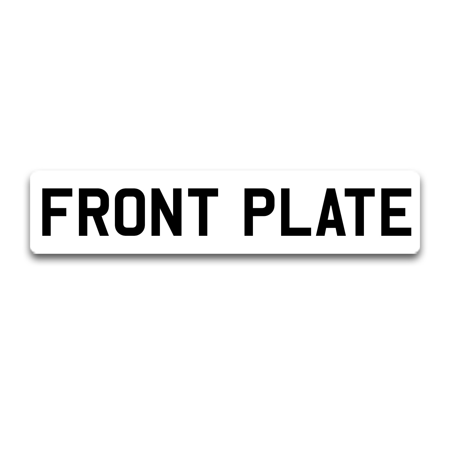 Par of Premum Qualty MOT Road Legal Car Van Reg Regstraton Number Plates | eBay