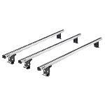 VAUXHALL VIVARO C K0 Long L3 H1 2019-2025 Premium Aluminium Roof Bars Fixed - SUMMIT