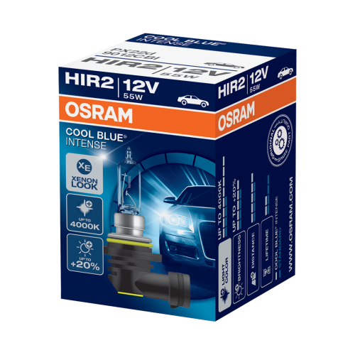 HIR2 OSRAM Cool Blue Intense 12V 55W 9012 Halogen Bulb
