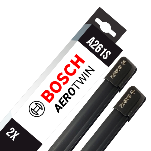 A261S Bosch AeroTwin Car Specific Twin Pack Wiper Blades 26/15